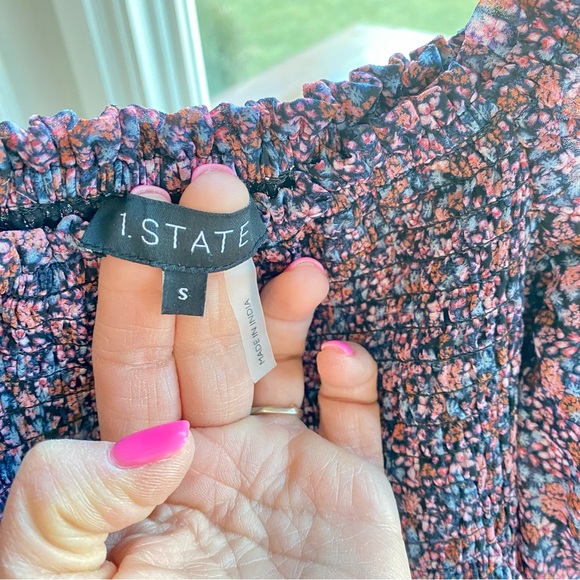 1. State “Winter Willow” Smoked Top Size Small - Picture 6 of 11